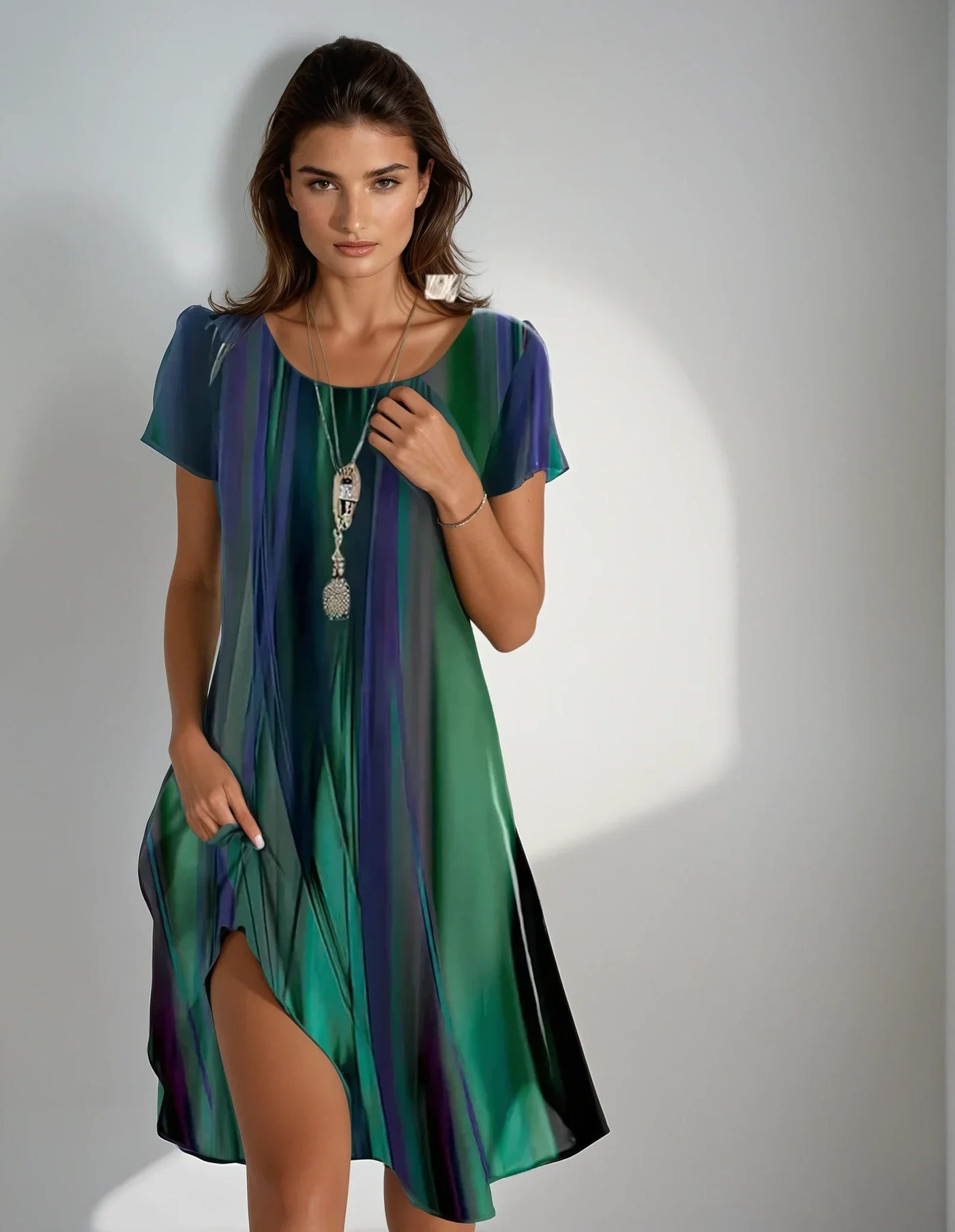 Jasmine - Elegant Midi Dress