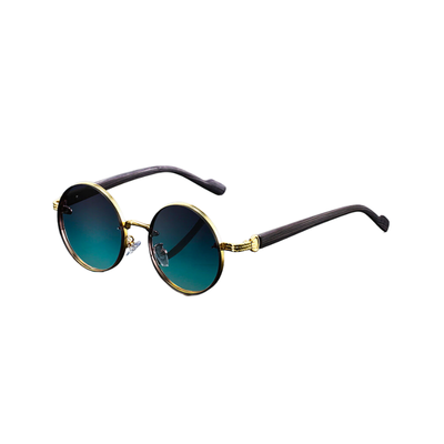 Retro Sunglasses with Round Tinted Lenses for Daily Outdoor Use