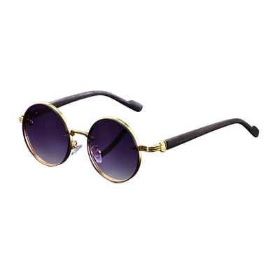 Retro Sunglasses with Round Tinted Lenses for Daily Outdoor Use