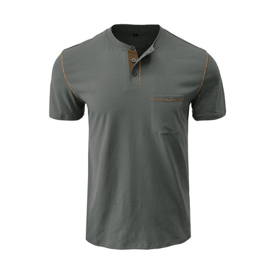 Men’s Polo Shirt with Collar for Daily and Multi-Season Use