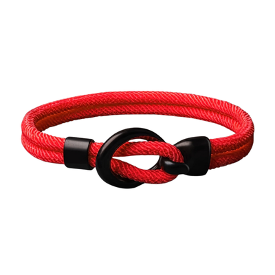 Men’s Rope Bracelet with Braided Design