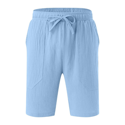 Men’s Warm Season Shorts with Elastic Waist and Pockets
