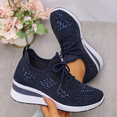 Women's Lace-Up Low-Top Sneakers
