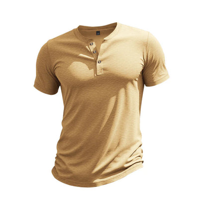 Classic Henley T-Shirt for Everyday Wear