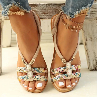 Flat Sandals for Women Slingback