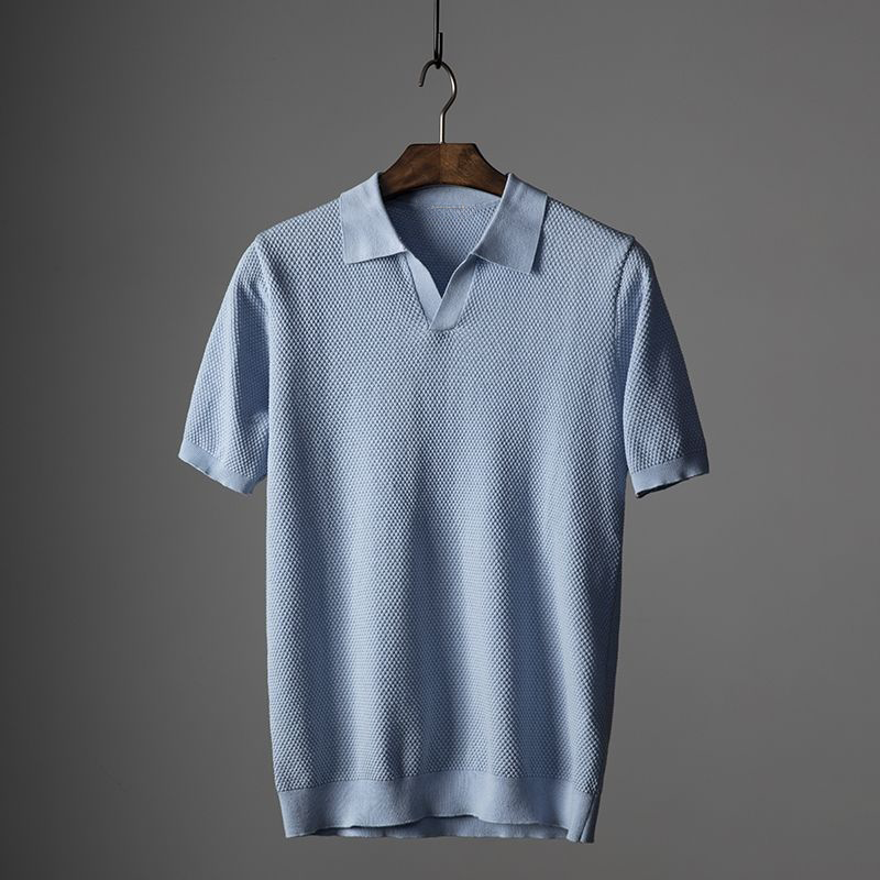 Men’s Cotton Polo Shirt with Classic Cut