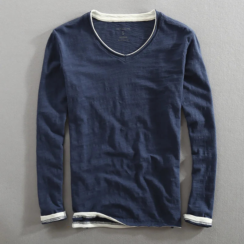 Men’s Pullover Sweater with Crew Neck
