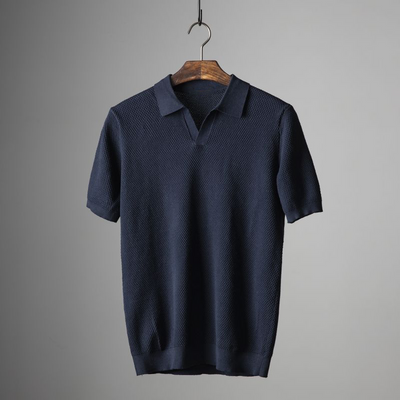 Men’s Cotton Polo Shirt with Classic Cut