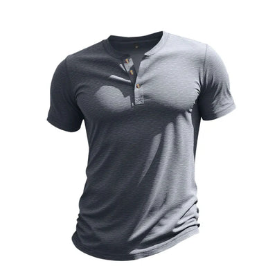 Classic Henley T-Shirt for Everyday Wear