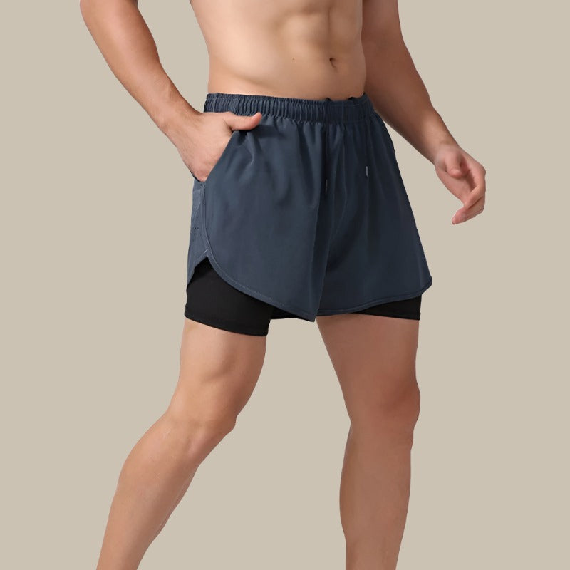 Men’s Running Shorts with Zipper Pocket