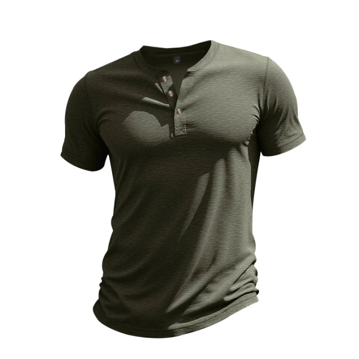 Classic Henley T-Shirt for Everyday Wear