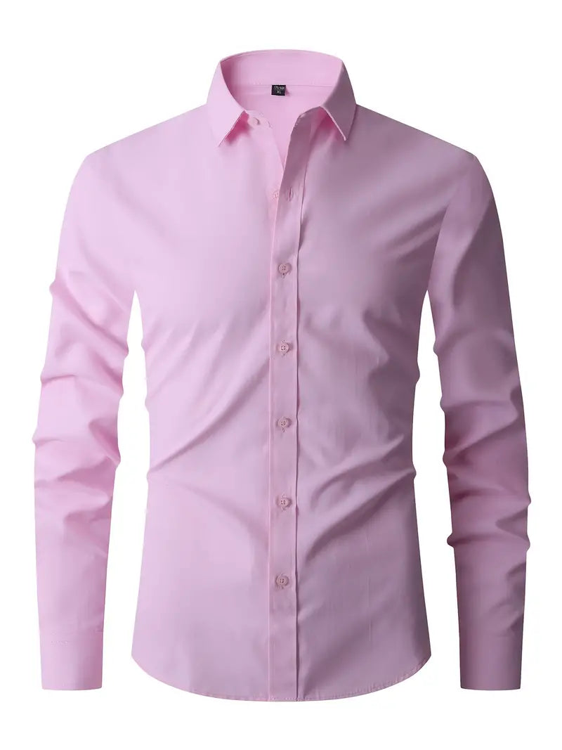 Men’s Long-Sleeve Shirt for Casual Events