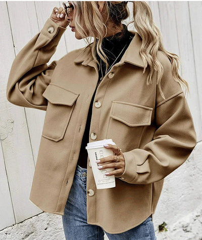 Anne - Stylish & Functional Oversized Pocket Jacket