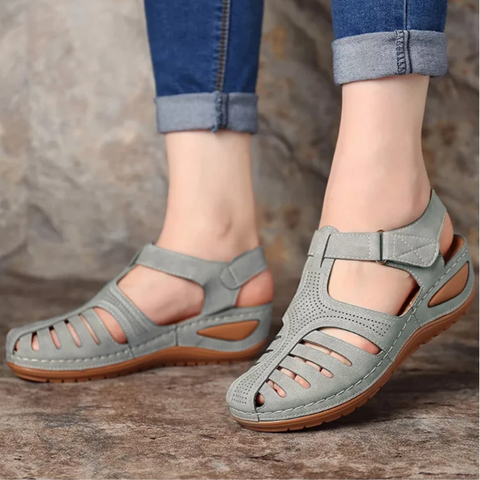 Adjustable Casual Closed-Toe Women's Sandals