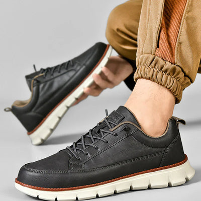 Men's Walking Shoes with Rubber Sole