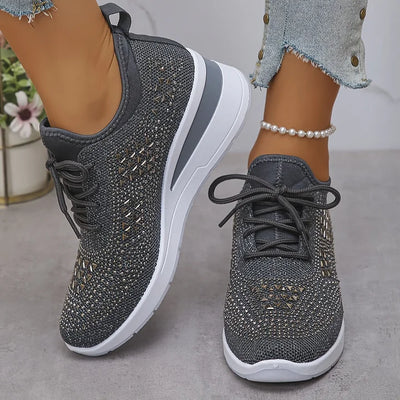 Women's Lace-Up Low-Top Sneakers