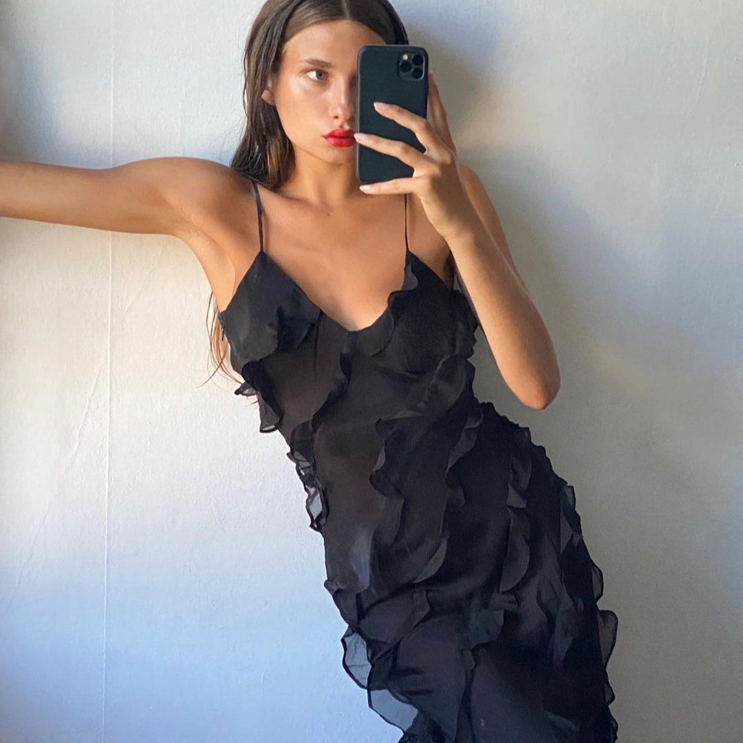 Zara - Ruffled Dress