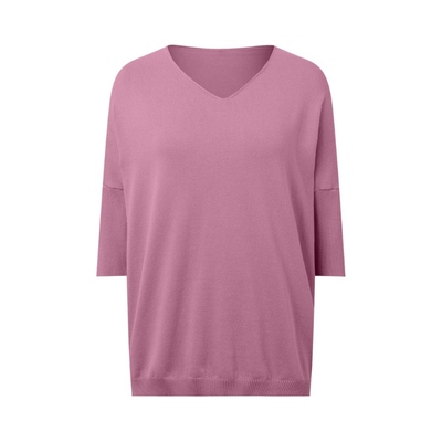 Women’s V Neck Long Sleeve Shirt with Surface for Daily Use