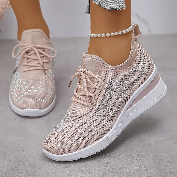 Women's Lace-Up Low-Top Sneakers