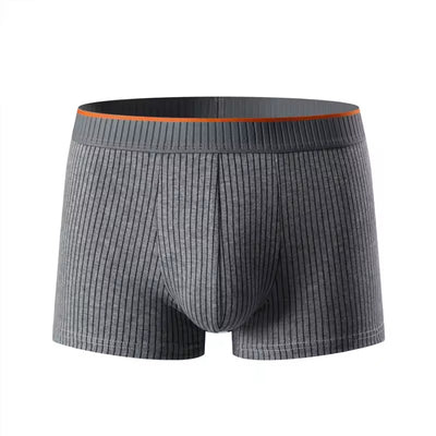 4-Pack Men's Striped Underwear Boxer Short for Adults and Teens