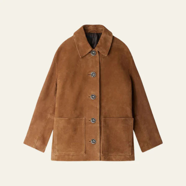 Layla - Women’s Suede Leather Jacket