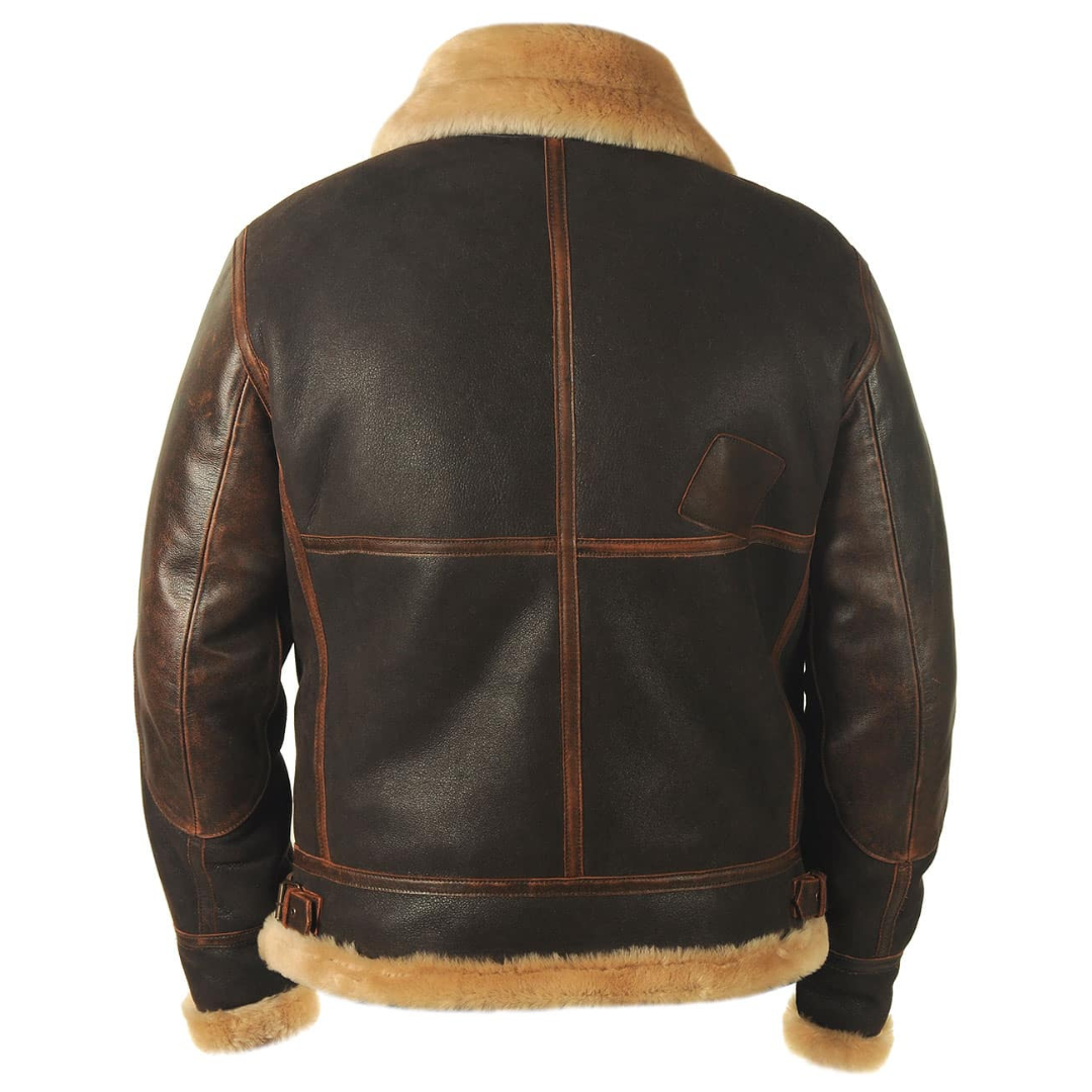 Men's Fleece-Lined Outdoor Collared Jacket