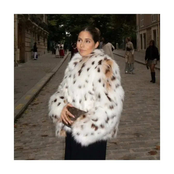 Hilery - Leopard Fur Coat