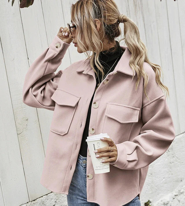 Anne - Stylish & Functional Oversized Pocket Jacket