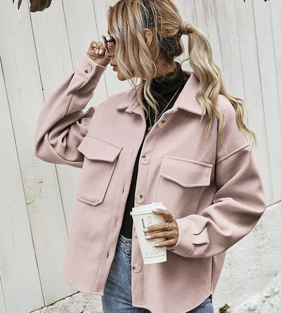 Anne - Stylish & Functional Oversized Pocket Jacket