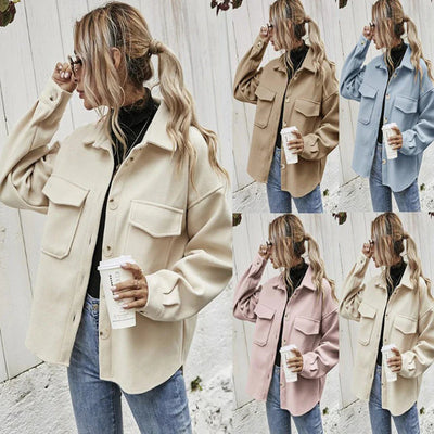 Anne - Stylish & Functional Oversized Pocket Jacket