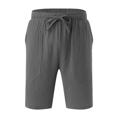 Men’s Warm Season Shorts with Elastic Waist and Pockets