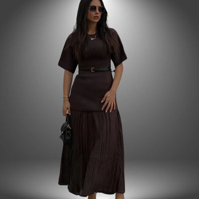 Naomi - Pleated Maxi Dress