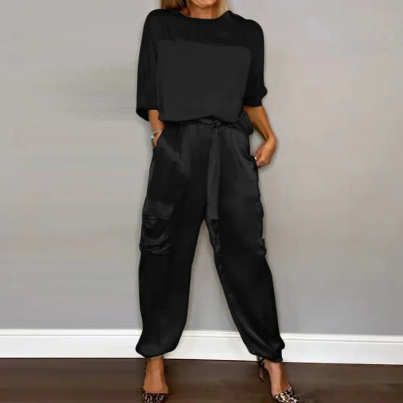 Harper I Black Pant Set S-5XL