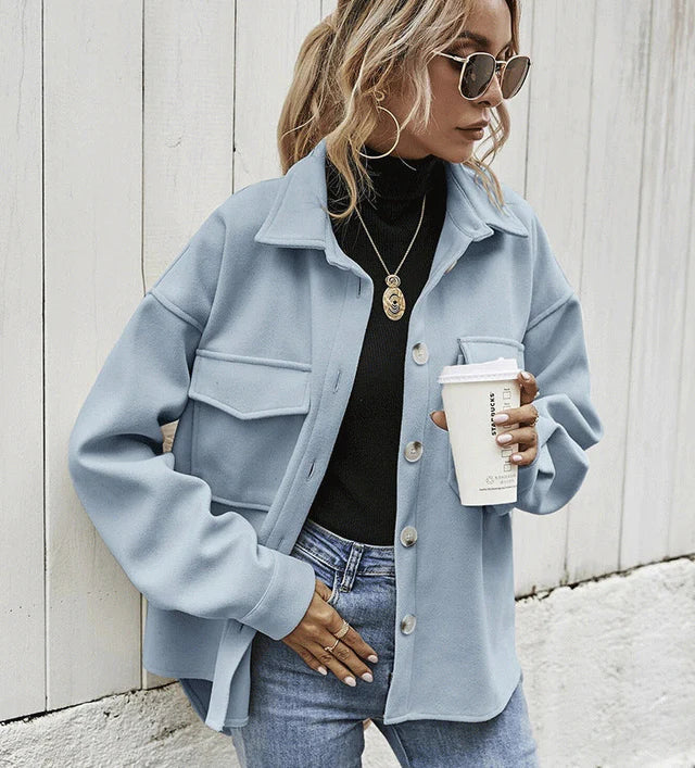 Anne - Stylish & Functional Oversized Pocket Jacket