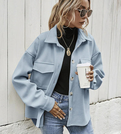 Anne - Stylish & Functional Oversized Pocket Jacket