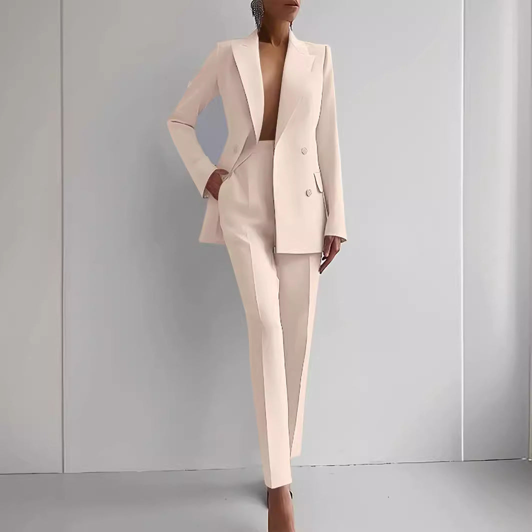 Rey | Women's Slim Fit Blazer & Trousers Set