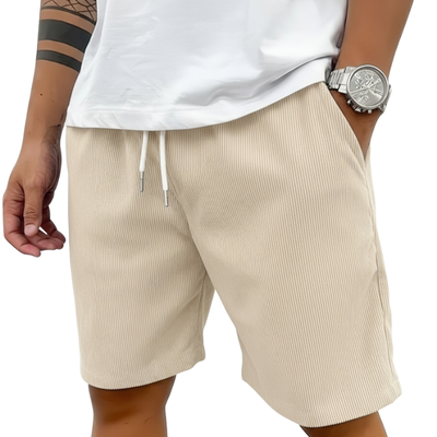 Loose Fit Shorts for Daily Use with Adjustable Waist for Men
