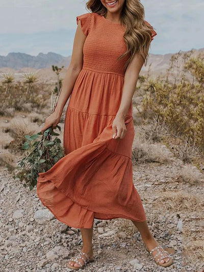 Abbie - Casual Summer Dress Short Sleeve