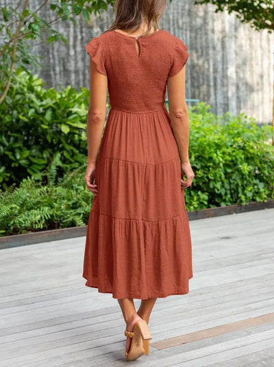 Abbie - Casual Summer Dress Short Sleeve