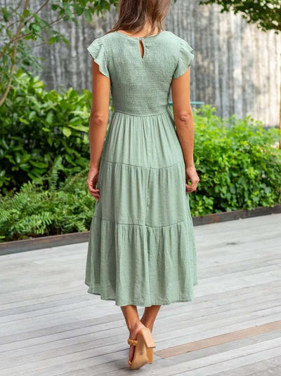 Abbie - Casual Summer Dress Short Sleeve