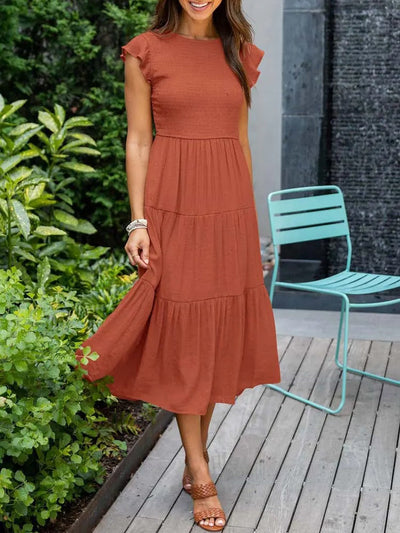 Abbie - Casual Summer Dress Short Sleeve