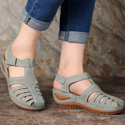 Adjustable Casual Closed-Toe Women's Sandals