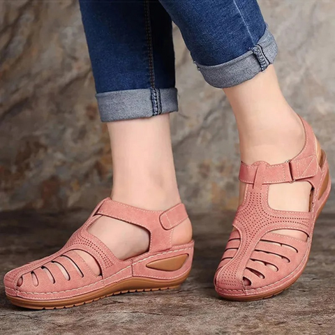 Adjustable Casual Closed-Toe Women's Sandals