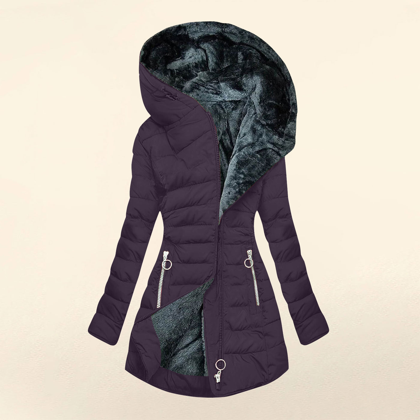 Alani - Women's Zipper Long Jacket