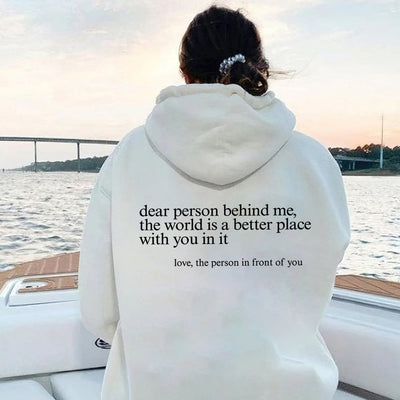 Annie - European and American print round neck sweatshirt