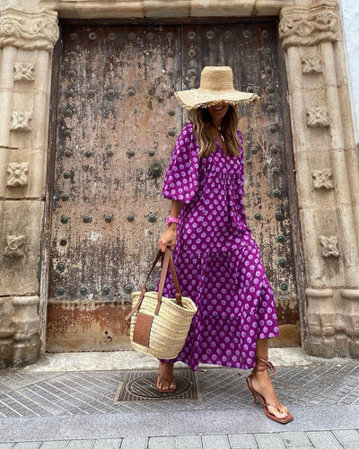 Ashlee - Bohemian Flow Maxi Dress
