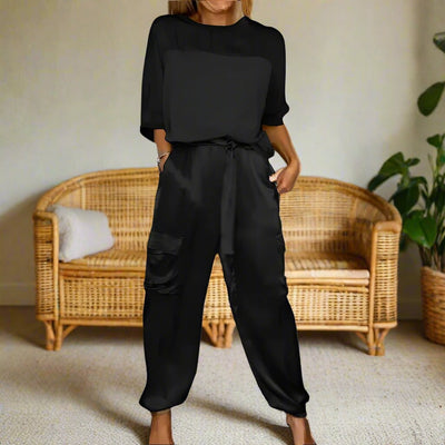 Harper I Black Pant Set S-5XL