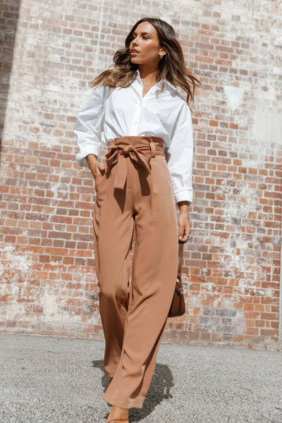 Aurora  - Casual Straight-Leg Pants