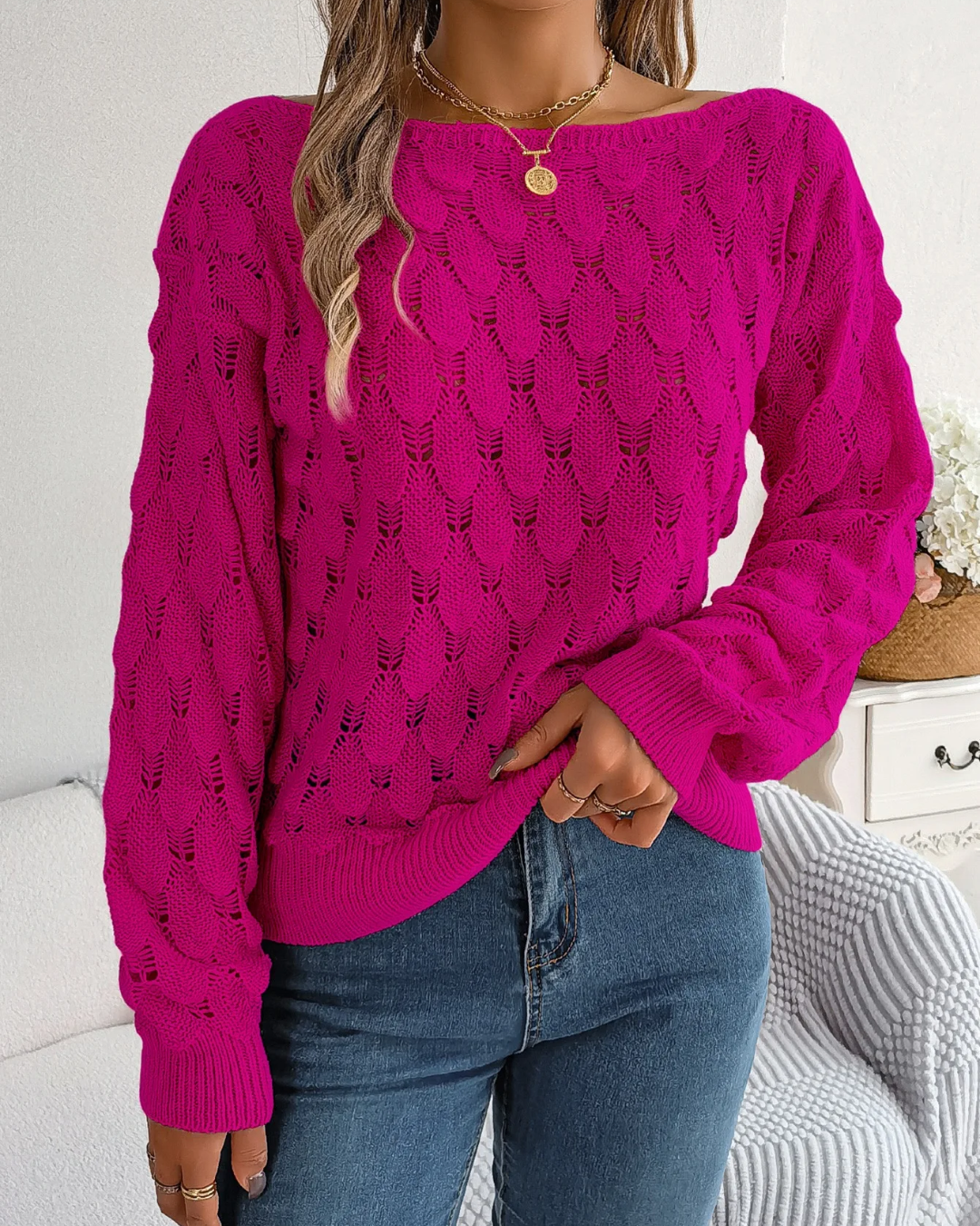 Camille I Boat Neck Sweater I 5 Colours