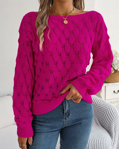 Camille I Boat Neck Sweater I 5 Colours